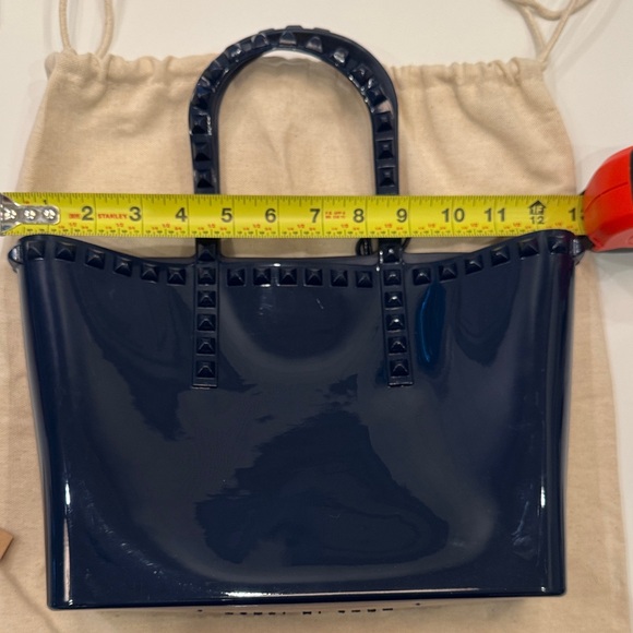 Carmen Sol NWT  Navy Blue Women's Tote Bag - Picture 10 of 11